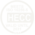 HECC Certified — Meets ISO 10256-5, Valid Until 2031